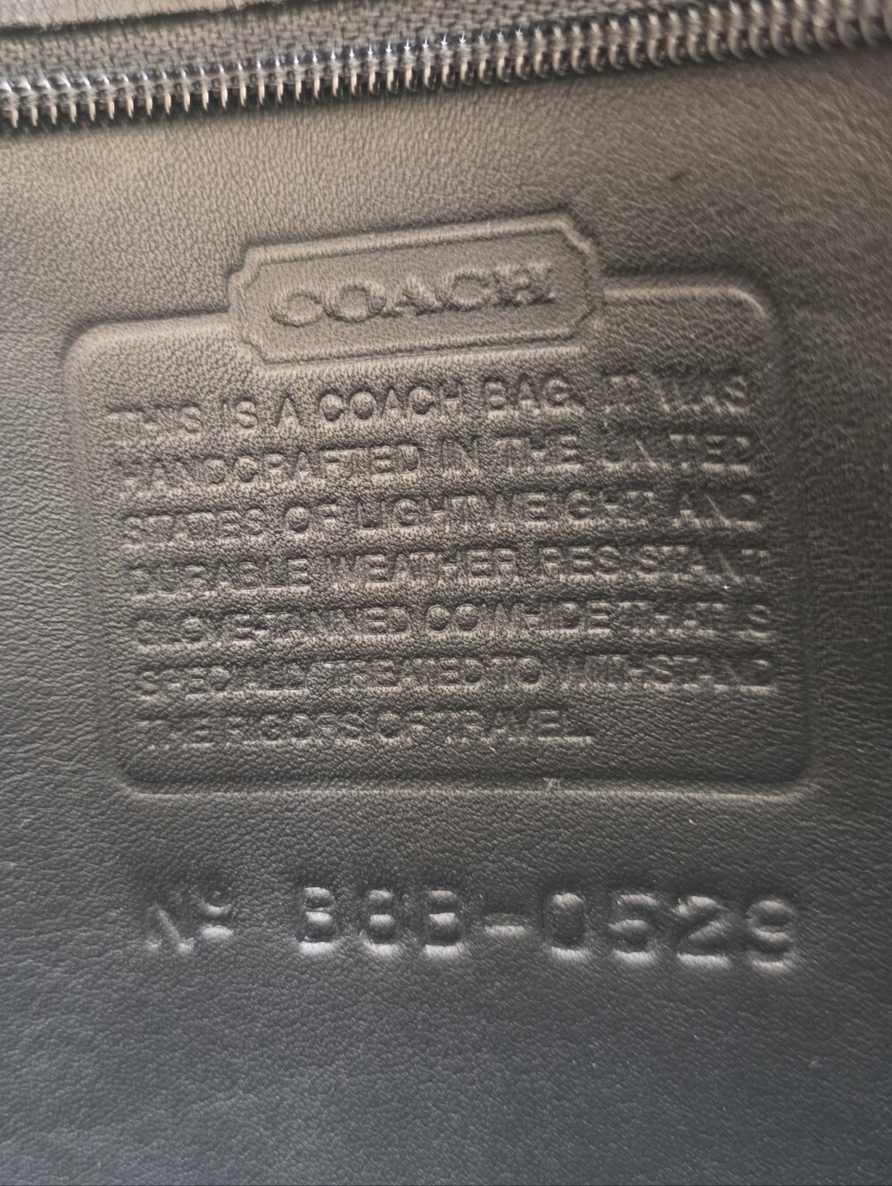 New, Vintage Coach XL Backpack, USA - Picture 13 of 16